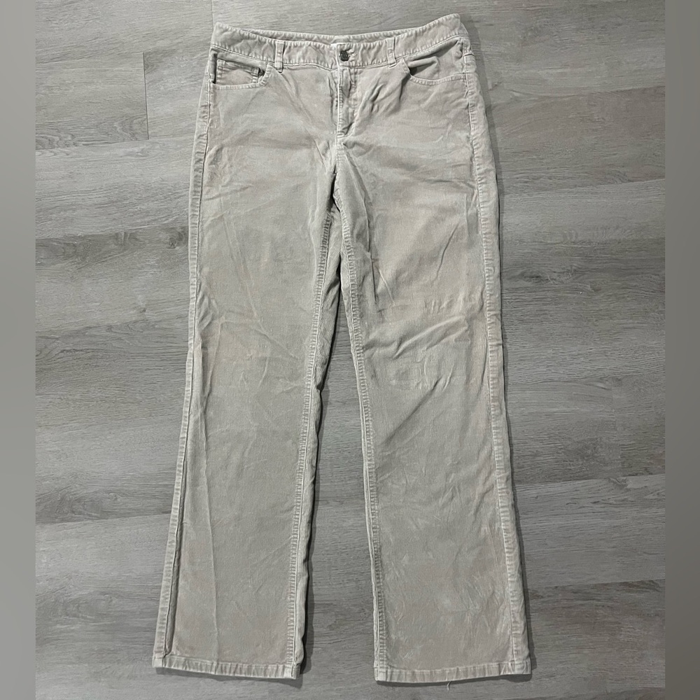Cream Corduroy Pants